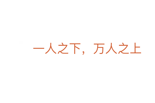 一人之下，萬人之上
