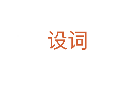 設(shè)詞