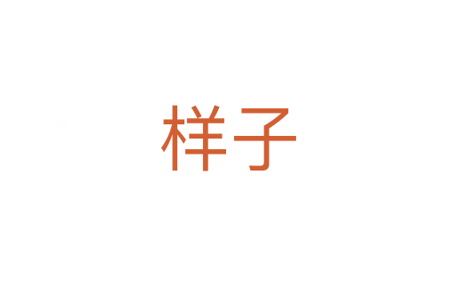 樣子