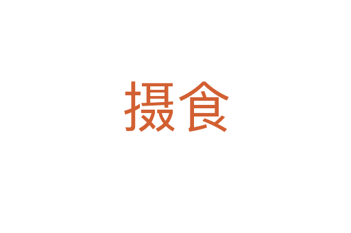 攝食
